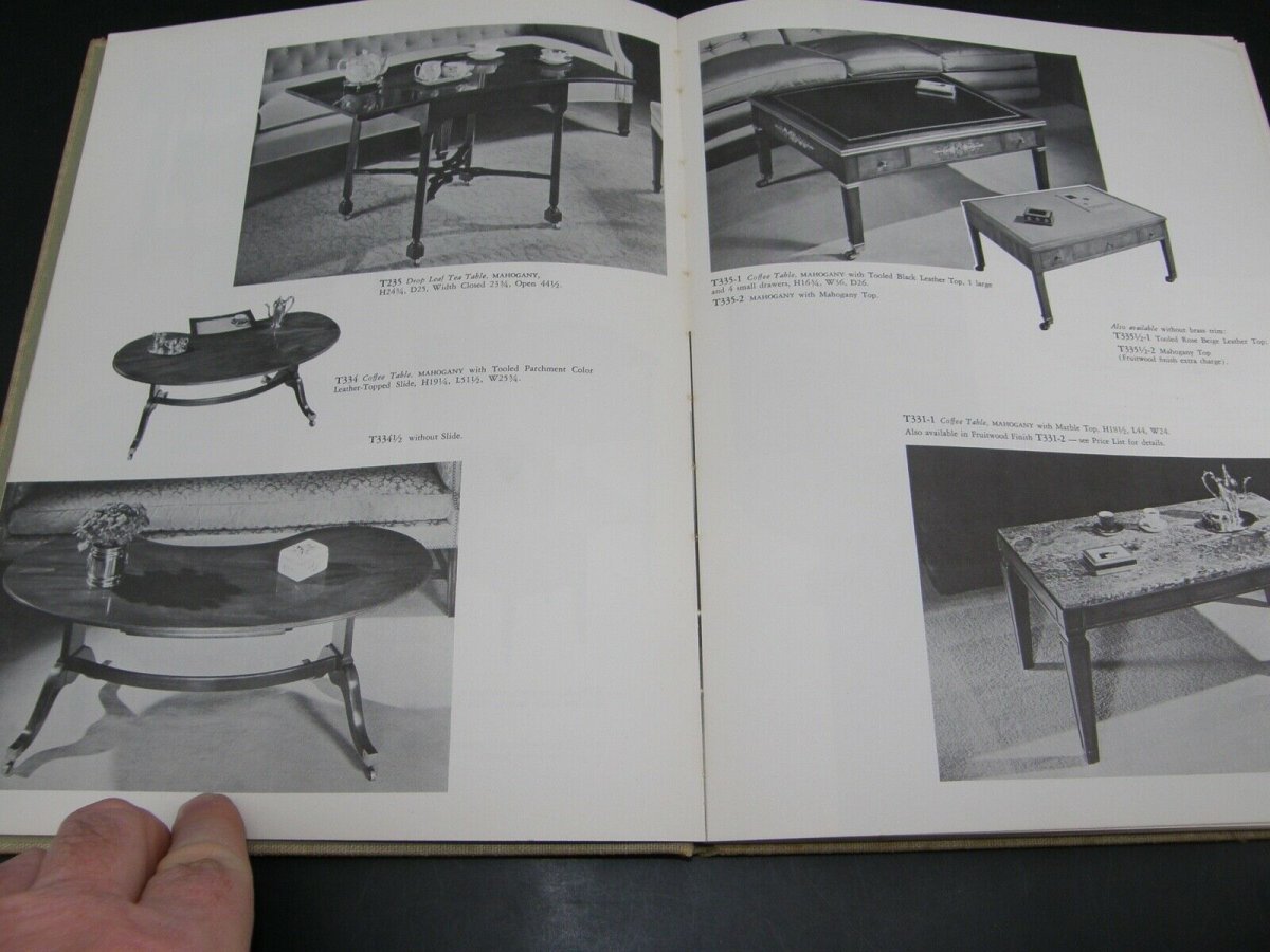 0034:: 1952 1st Ed. Kittinger Furniture sales catalog #83 hardback  Illustrated with photographs - Mark C. Grove