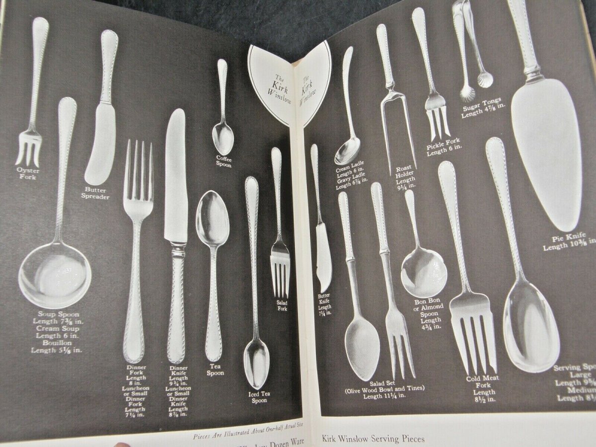 0033:: 1935 1st Ed. Catalog "Sterling Silverware by Kirk America's Oldest Silversmiths" Baltimore Maryland - Image 6