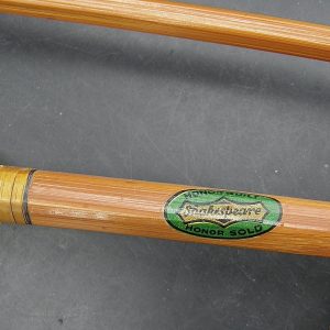 0538:: 1930s Fishing, One River Split Bamboo Fly Rod, No.1361