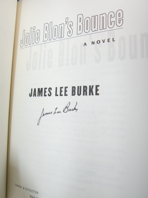 1733:: -SIGNED- 1st Edition 2002: "Jolie Blon's Bounce: A Novel" by James Lee Burke 1st, crime, (a Dave Robicheaux Mysteries) - Image 2