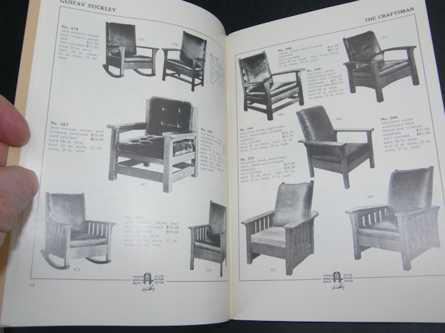 =SOLD= 2000:: Reprint 1912: "Catalogue Of Craftsman Furniture Made by Gustav Stickley at the Craftsman Workshops, Eastwood, NY" by Gustav Stickley - Image 5