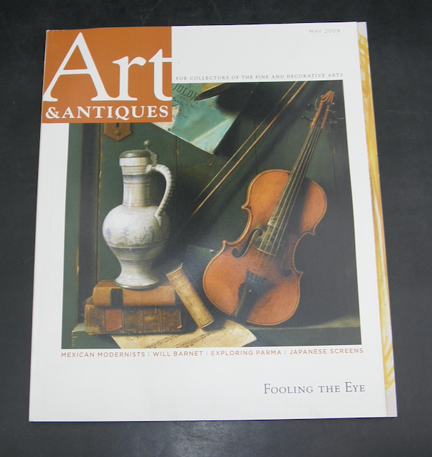 2446:: Art & Antiques, Magazine, MAY 2009, Vol.XXXII, No.5, Fooling the Eye, Mexican Modernists, Will Barnet, Exploring Parma, Japanese Screens