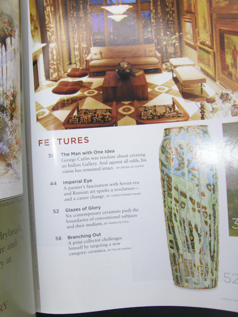2463:: Art & Antiques Collector's Sourcebook, 2008, Special Edition. Ritz Carlton Art, Bart Walter, Stephen Scott Young, Ceramists - Image 4