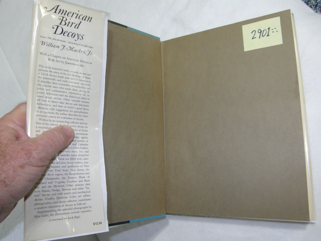 2901:: RARE 1st Edition 1965 "American Bird Decoys" by William J. Mackey, Jr. - Image 9