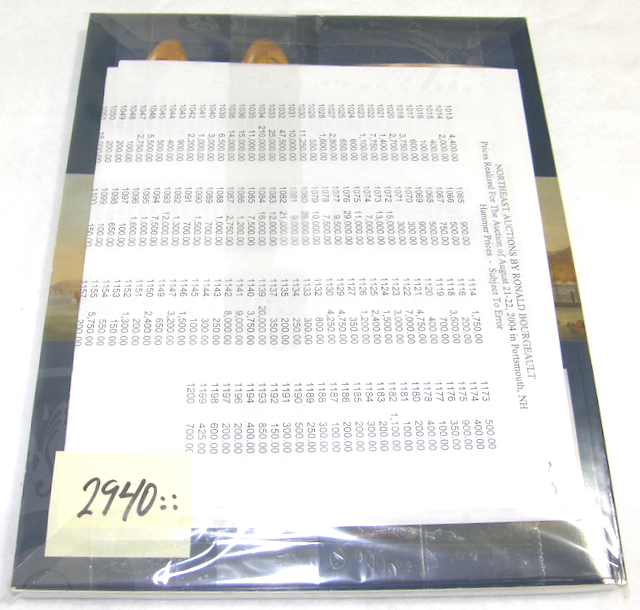 2940:: Northeast Auction Galleries Catalogue: 6-8 AUG 2004. Extraordinary Americana. - Image 3